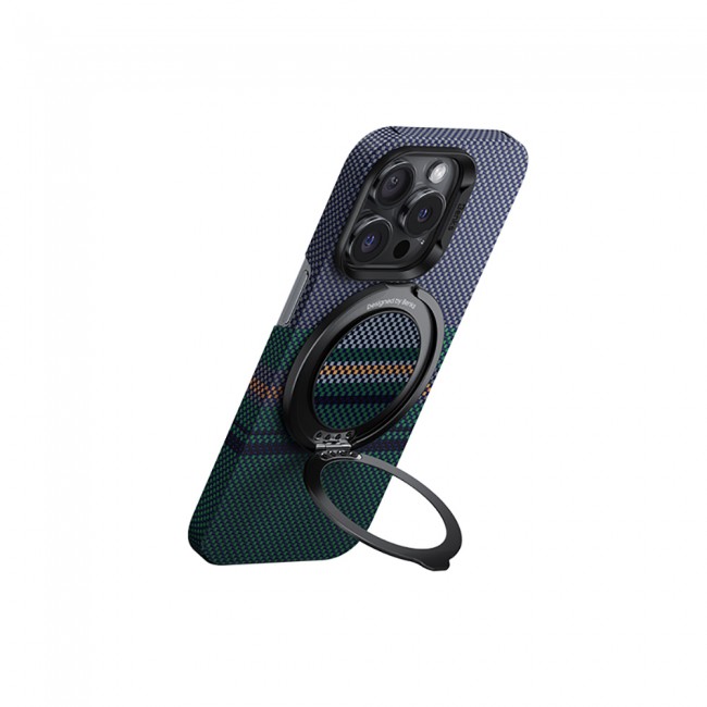 Benks Magnetik Özellikli 360 Derece Dönebilen Aurora Green Kevlar Tasarımlı Parmak Ring Stand Benks Magnetik Özellikli 360 Derece Dönebilen Aurora Green Kevlar Tasarımlı Parmak Ring Stand