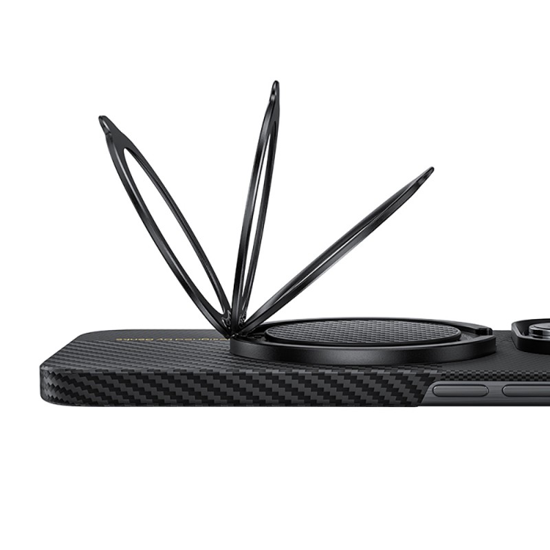 Bal-z Benks Magnetik Özellikli 360 Derece Dönebilen Karbon Fiber Tasarımlı 600D Parmak Ring Stand