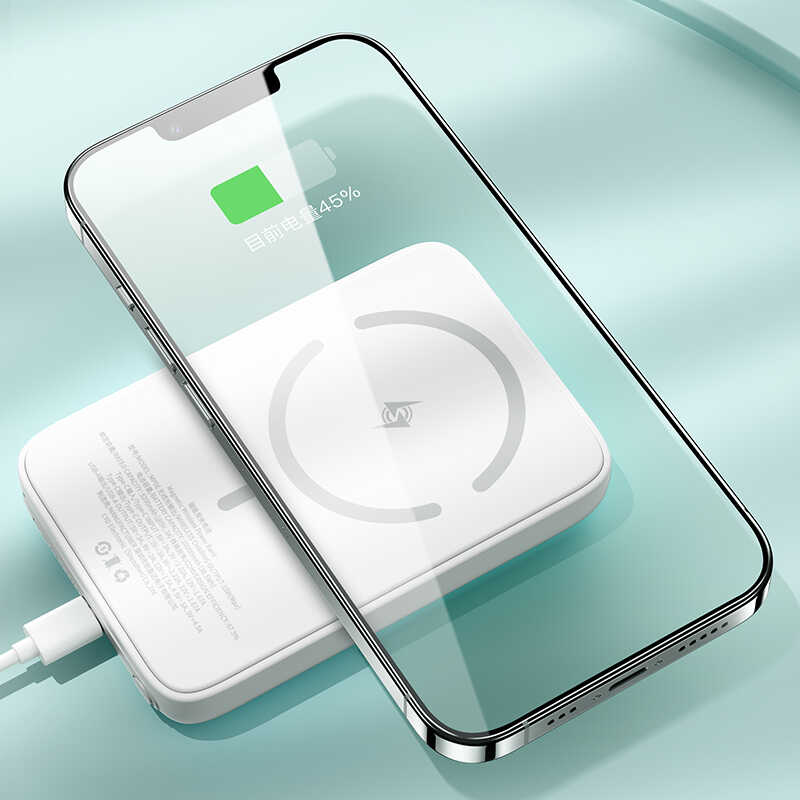 Bal-z Benks MP06 15W M-safe Magnetik Slim Powerbank 10000 Mah iPhone 12-13-14 Serisi