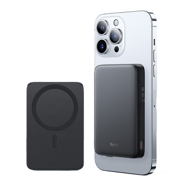 Bal-z Benks MP07 M-safe Magnetik İnce Tasarımlı Powerbank 10000mAh iPhone 12-13-14 Serisi