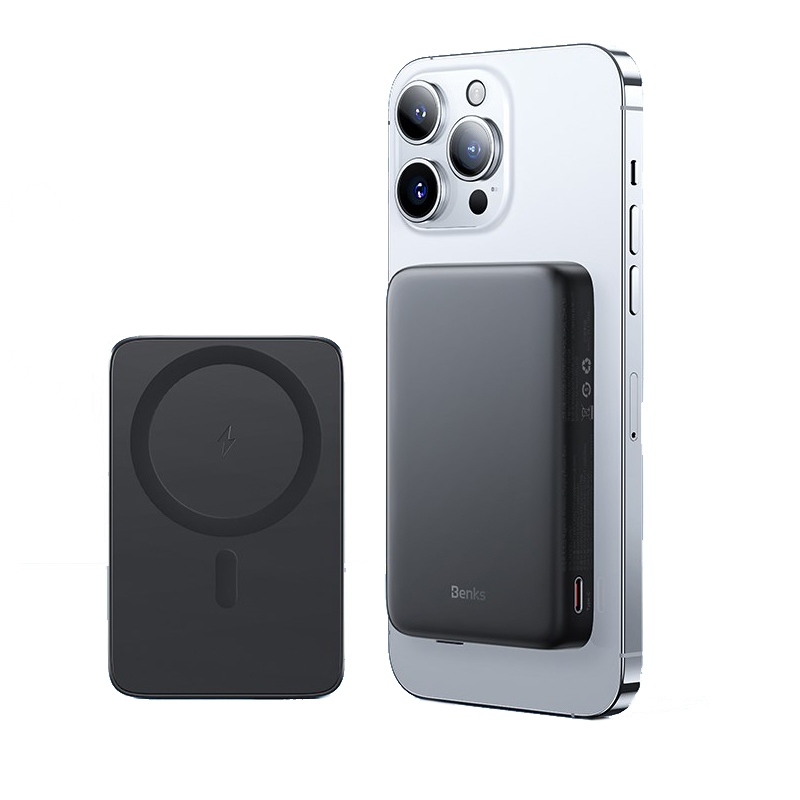 Bal-z Benks MP07 M-safe Magnetik İnce Tasarımlı Powerbank 10000mAh iPhone 12-13-14 Serisi