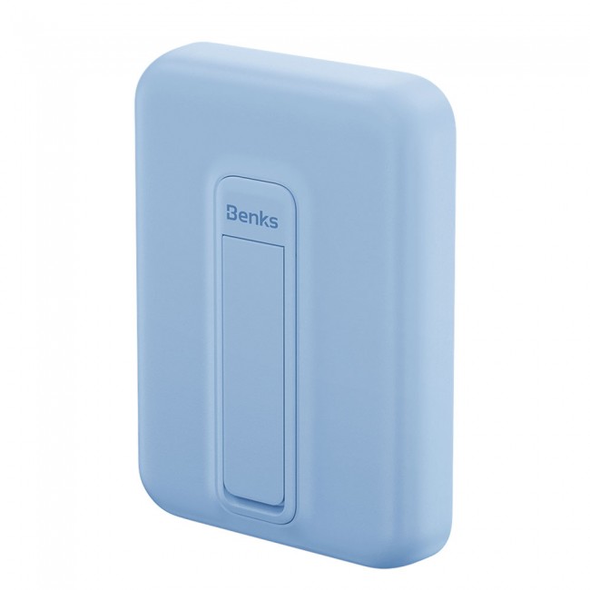 Benks MP09 Magsafe Magnetik Standlı İnce Tasarımlı Powerbank 6000mAh Benks MP09 Magsafe Magnetik Standlı İnce Tasarımlı Powerbank 6000mAh