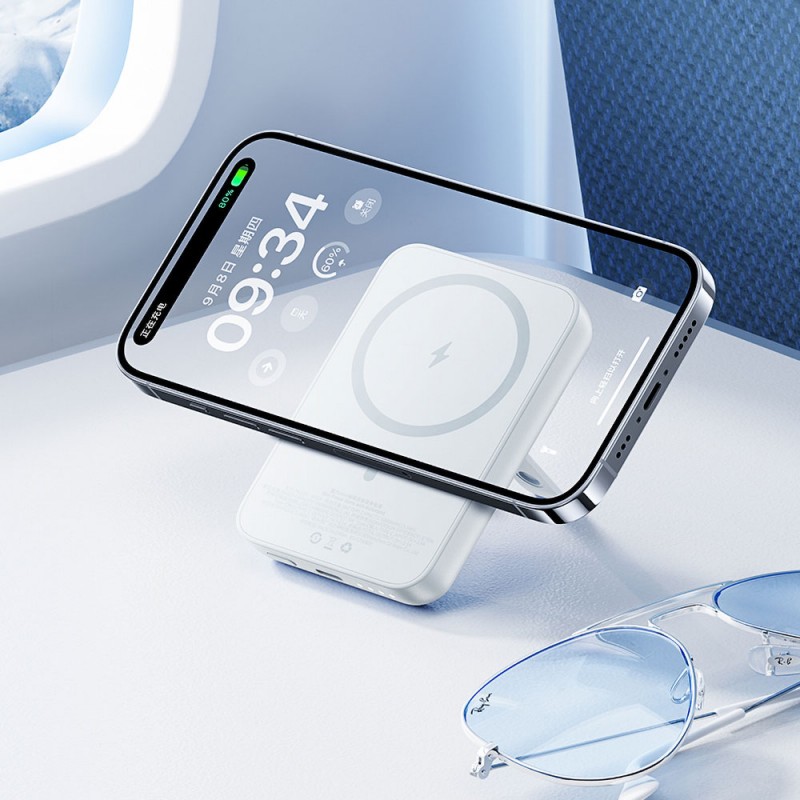 Bal-z Benks MP09 M-safe Magnetik Standlı İnce Tasarımlı Powerbank 6000mAh