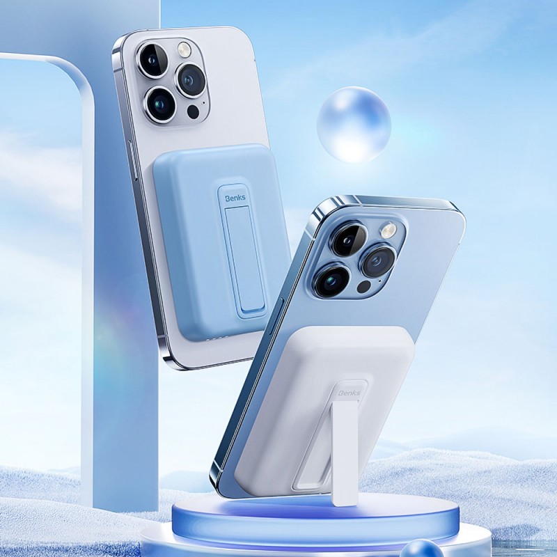 Bal-z Benks MP09 M-safe Magnetik Standlı İnce Tasarımlı Powerbank 6000mAh