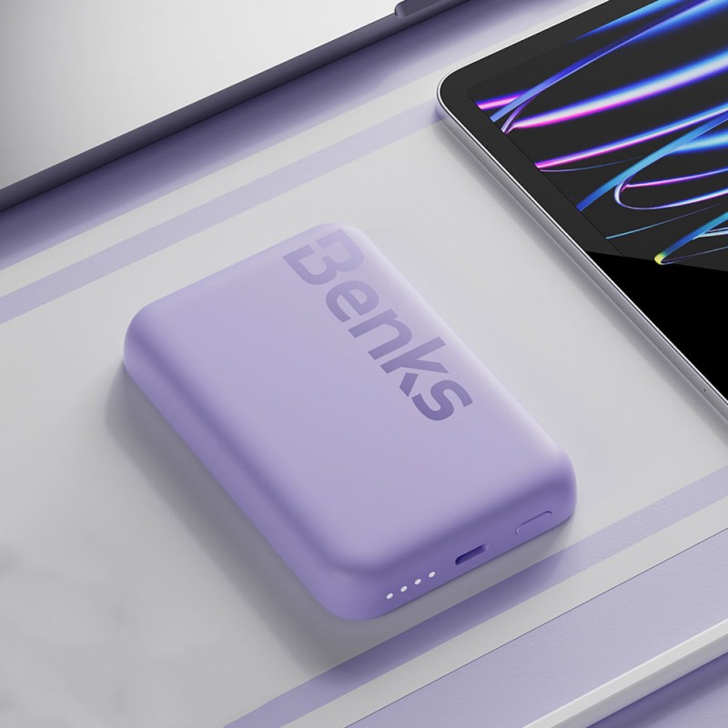 Bal-z Benks MP10 M-safe Magnetik İnce Tasarımlı Powerbank 6000mAh