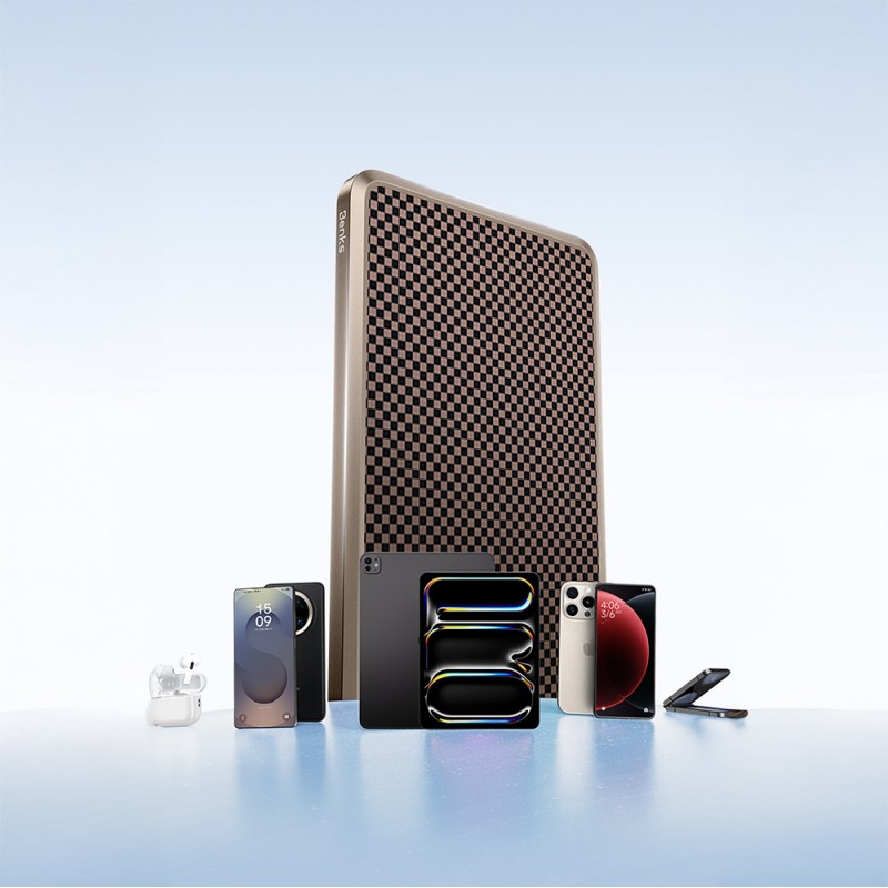 Bal-z Benks MP15 ArmorGo M-safe Şarj Özellikli Ultra İnce ArmorTint Serisi Aramid Fiber Powerbank 15W 5000mAh