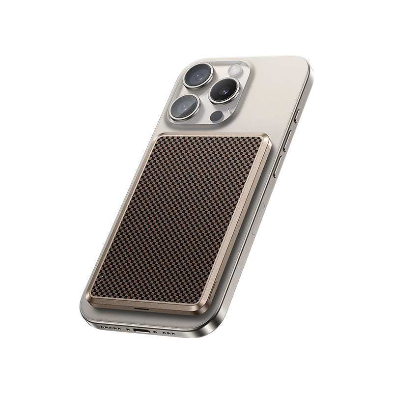 Bal-z Benks MP15 ArmorGo M-safe Şarj Özellikli Ultra İnce ArmorTint Serisi Aramid Fiber Powerbank 15W 5000mAh