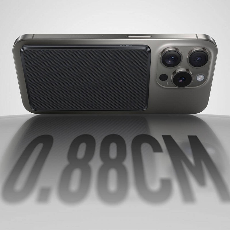 Bal-z Benks MP15 ArmorGo M-safe Şarj Özellikli Ultra İnce 600D Aramid Fiber Powerbank 15W 5000mAh