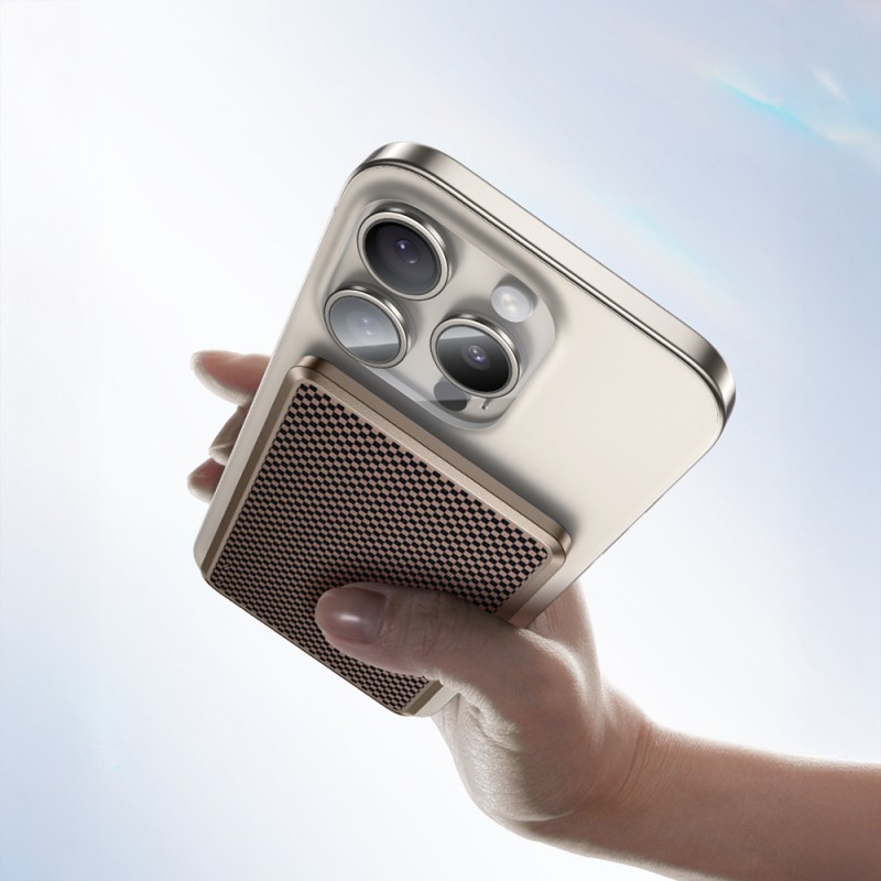 Bal-z Benks MP16 ArmorGo M-safe Şarj Özellikli Ultra İnce ArmorTint Serisi Aramid Fiber Powerbank 15W 10000mAh