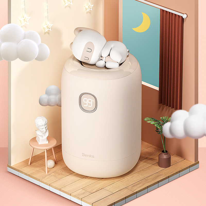 Bal-z Benks NS03 Dijital Ekran El Isıtıcı Özellikli Aroma Kokulu Powerbank 15W 10000mAh