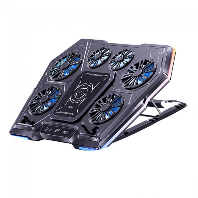 Benks SR09 LCD Gösterge Ekranlı Ayarlanabilir Fan ve Yükseklik Özellikli Laptop ve Notebook Standı Benks SR09 LCD Gösterge Ekranlı Ayarlanabilir Fan ve Yükseklik Özellikli Laptop ve Notebook Standı