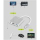 Benks U19 Type-C to 3 in 1 Adaptör (Usb 3.0+HDMI+Type-c) Benks U19 Type-C to 3 in 1 Adaptör (Usb 3.0+HDMI+Type-c)