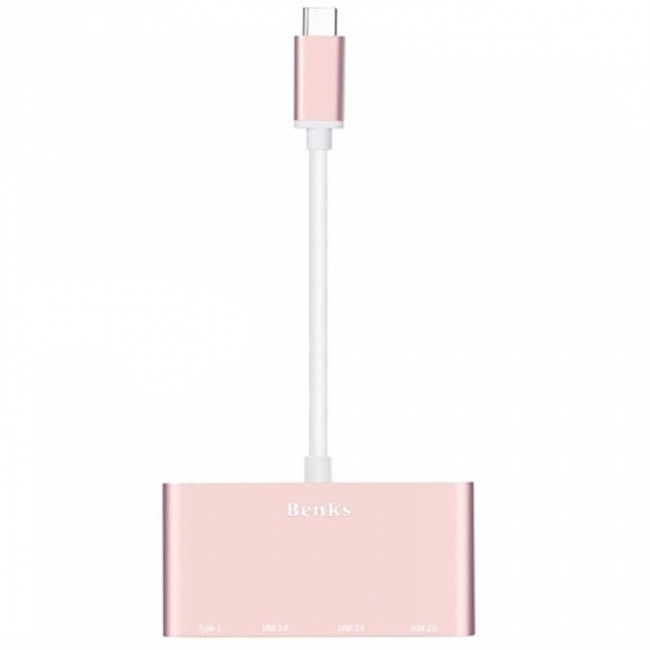 Benks U23 Type-C to 3 in 1 Usb Adaptör (Usb 3.0+2.Usb2.0) Benks U23 Type-C to 3 in 1 Usb Adaptör (Usb 3.0+2.Usb2.0)