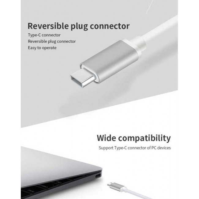 Benks Usb 3.1 Type-C to HDMI Adaptör Benks Usb 3.1 Type-C to HDMI Adaptör