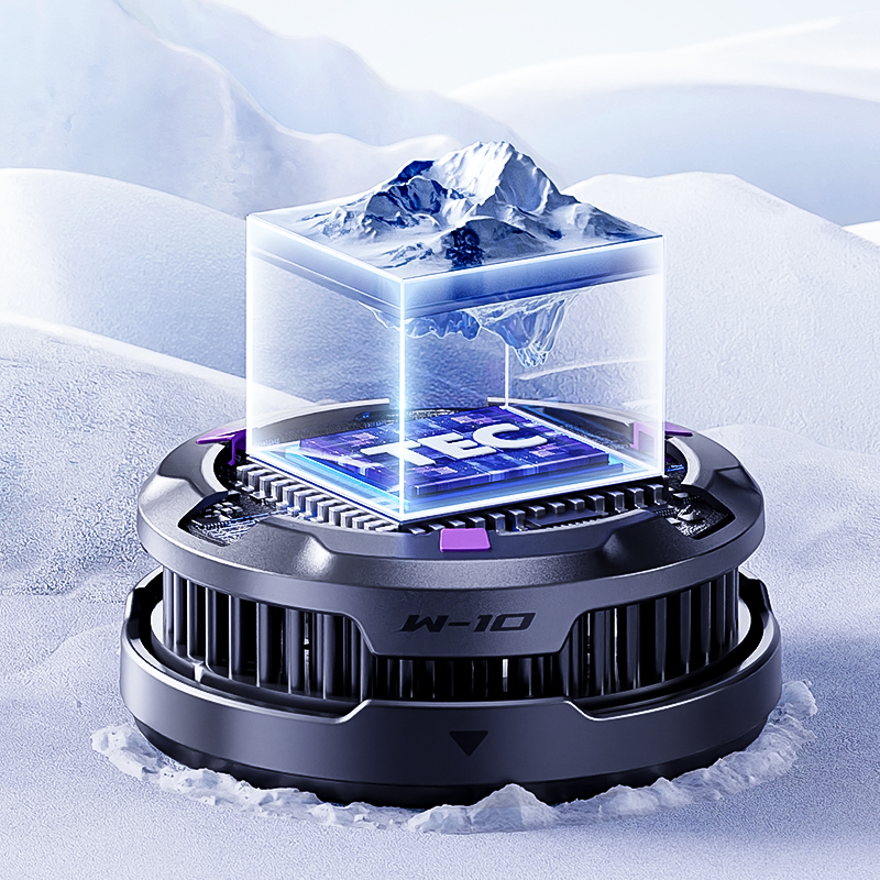 Bal-z Benks W10 15W Wireless Şarj Özellikli Telefon Soğutucu Fan