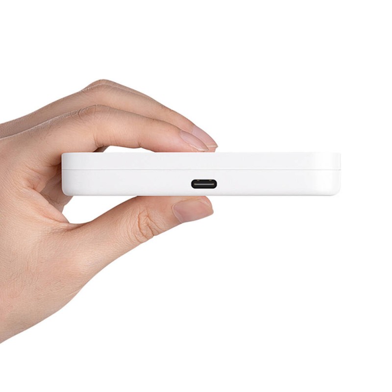 Bal-z Benks W12-01 Telefon&Akıllı Saat&Kulaklık İçin 15W 3in1 Katlanabilir Magnetik Kablosuz Şarj Standı