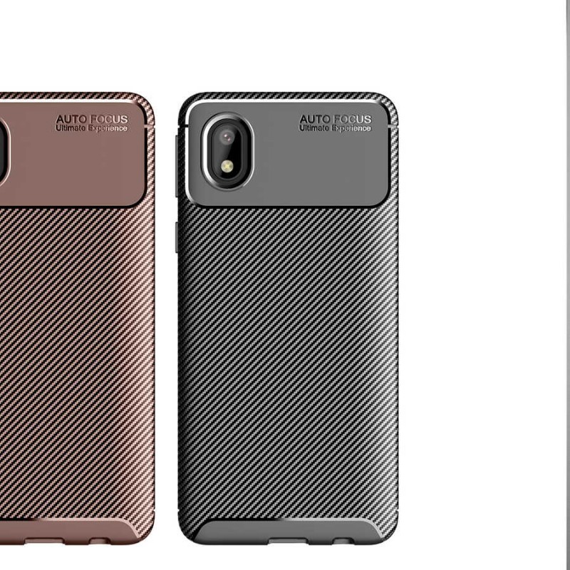 Bal-z Galaxy A01 Core Kılıf  Negro Silikon Kapak