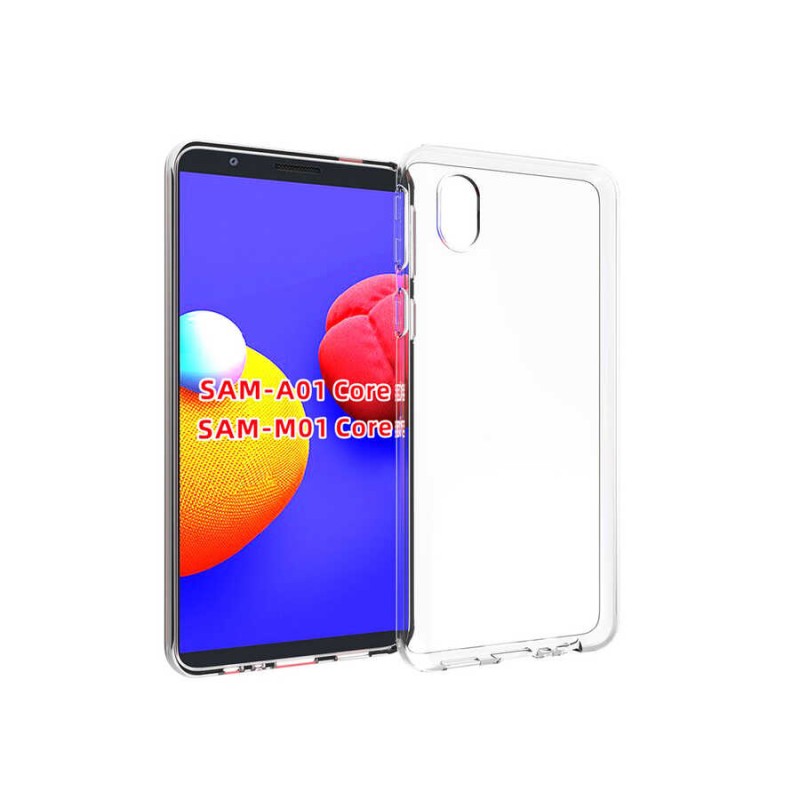 Bal-z Galaxy A01 Core Kılıf  Süper Silikon Kapak