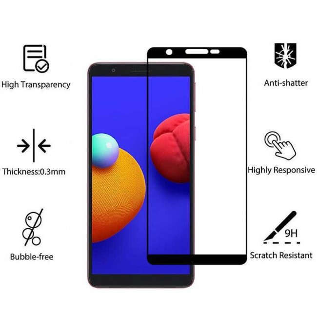 Galaxy A01 Core Zore Kenarları Kırılmaya Dayanıklı Cam Ekran Koruyucu Galaxy A01 Core Zore Kenarları Kırılmaya Dayanıklı Cam Ekran Koruyucu