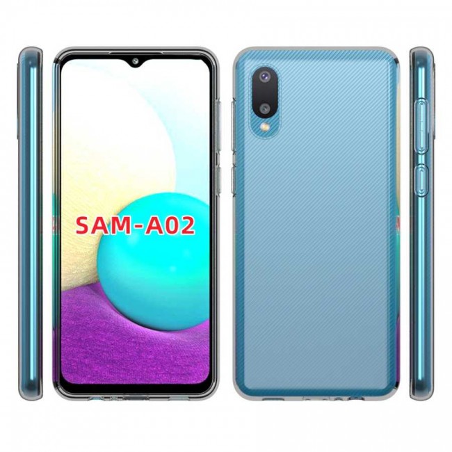 Galaxy A02 Kılıf Zore Süper Silikon Kapak Galaxy A02 Kılıf Zore Süper Silikon Kapak