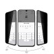 Galaxy A02S Davin 5D Privacy Cam Ekran Koruyucu Galaxy A02S Davin 5D Privacy Cam Ekran Koruyucu