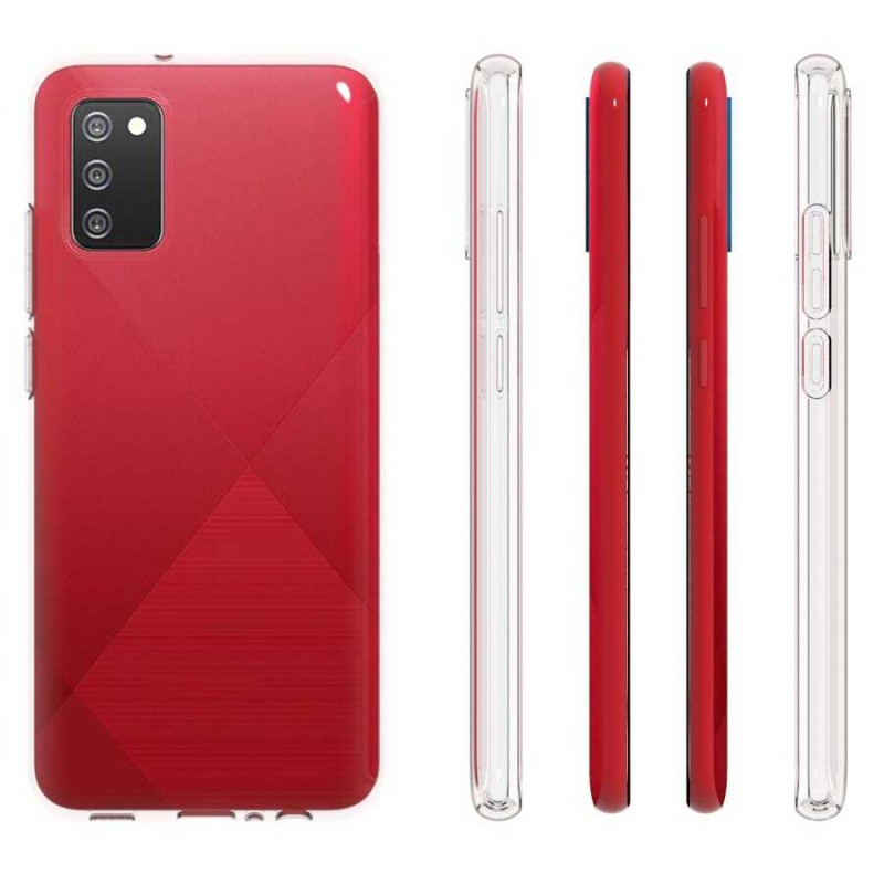 Bal-z Galaxy A02S Kılıf  Süper Silikon Kapak