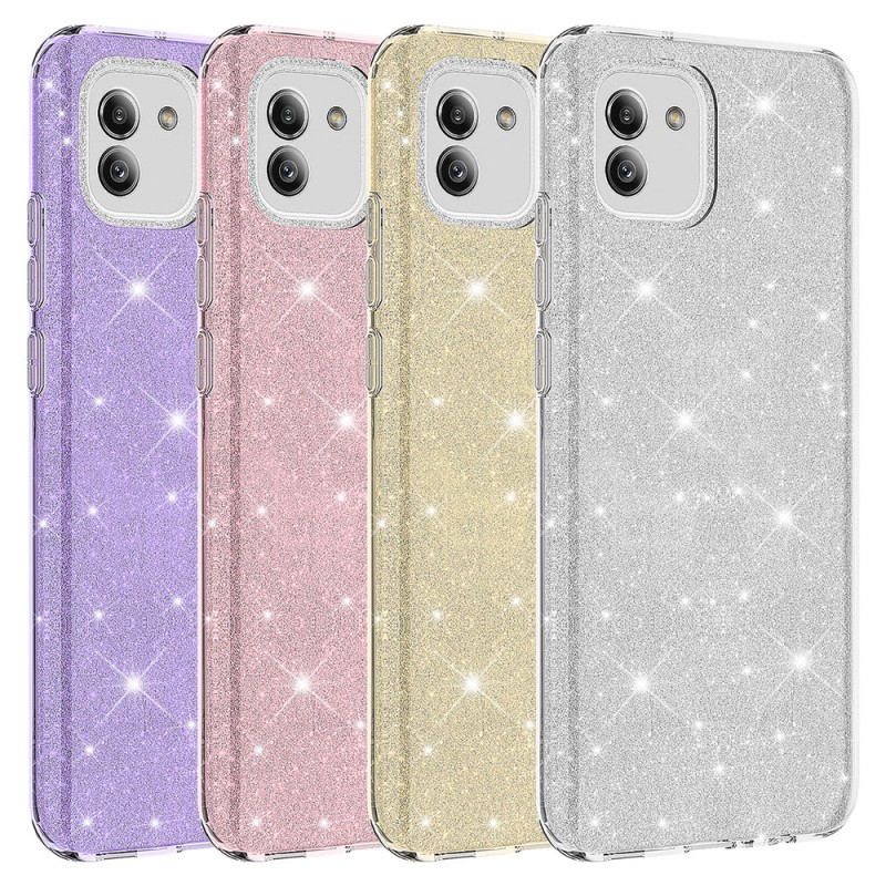 Bal-z Galaxy A03 Kılıf  Shining Silikon