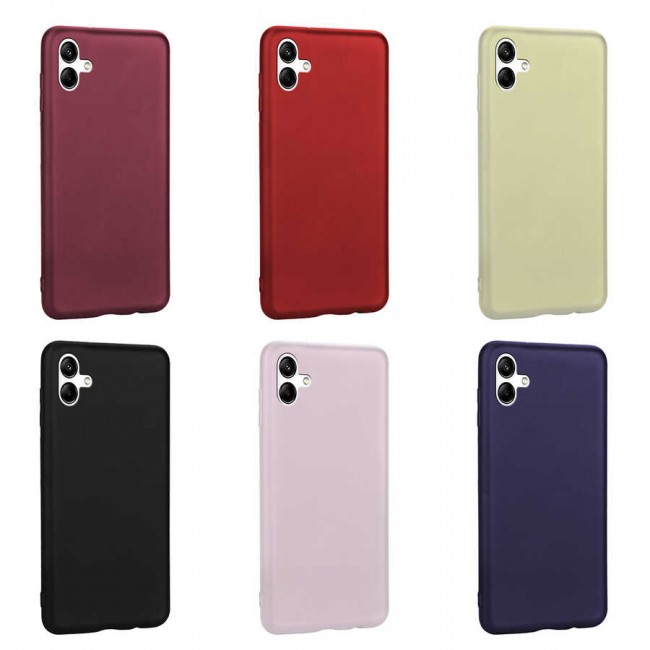 Galaxy A04 Kılıf Zore Premier Silikon Kapak Galaxy A04 Kılıf Zore Premier Silikon Kapak