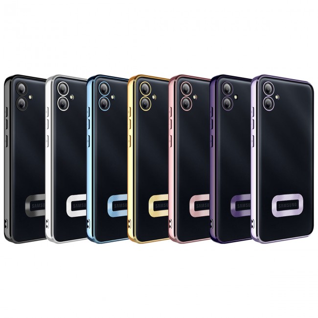 Galaxy A04E Kılıf Kamera Korumalı Logo Gösteren Zore Omega Kapak Galaxy A04E Kılıf Kamera Korumalı Logo Gösteren Zore Omega Kapak