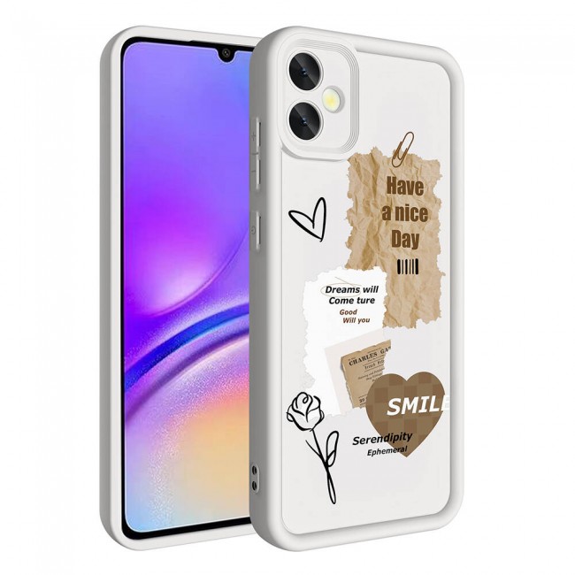 Galaxy A05 Kılıf Kamera Korumalı Baskılı Arka Yüzey Zore Klas Kapak Galaxy A05 Kılıf Kamera Korumalı Baskılı Arka Yüzey Zore Klas Kapak