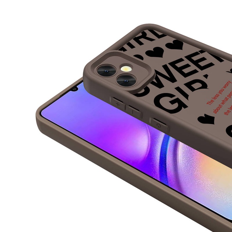 Bal-z Galaxy A05 Kılıf Kamera Korumalı Baskılı Arka Yüzey  Klas Kapak