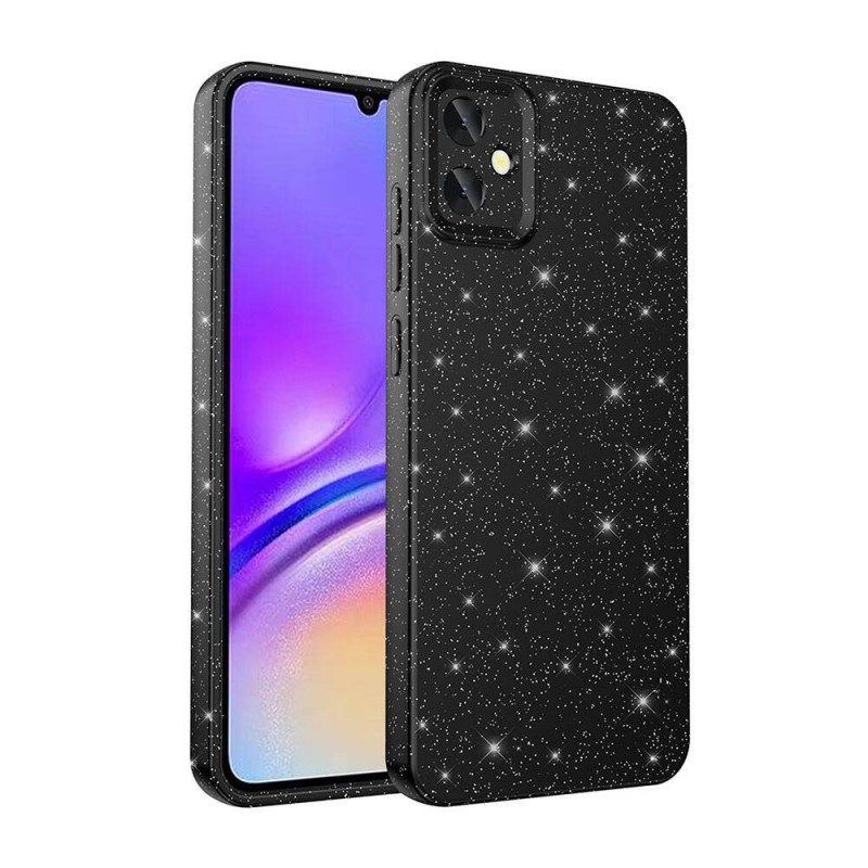 Bal-z Galaxy A05 Kılıf Kamera Korumalı Simli Lüks  Koton Kapak