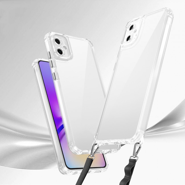 Galaxy A06 Kılıf Airbagli Takılabilir Askı Aparatlı Zore Snap Silikon Kapak Galaxy A06 Kılıf Airbagli Takılabilir Askı Aparatlı Zore Snap Silikon Kapak