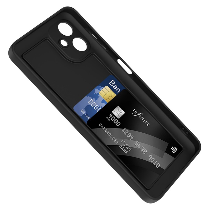 Bal-z Galaxy A06 Kılıf Kamera Korumalı Kartlık Hazneli Zore Vitra Kapak