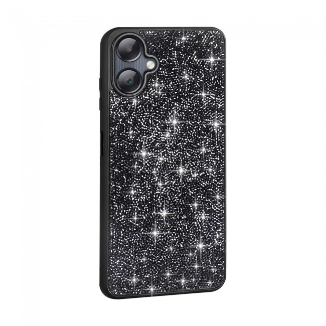 Galaxy A06 Kılıf Parlak Taşlı Tasarım Zore Pırlanta Kapak Galaxy A06 Kılıf Parlak Taşlı Tasarım Zore Pırlanta Kapak