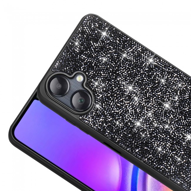 Galaxy A06 Kılıf Parlak Taşlı Tasarım Zore Pırlanta Kapak Galaxy A06 Kılıf Parlak Taşlı Tasarım Zore Pırlanta Kapak
