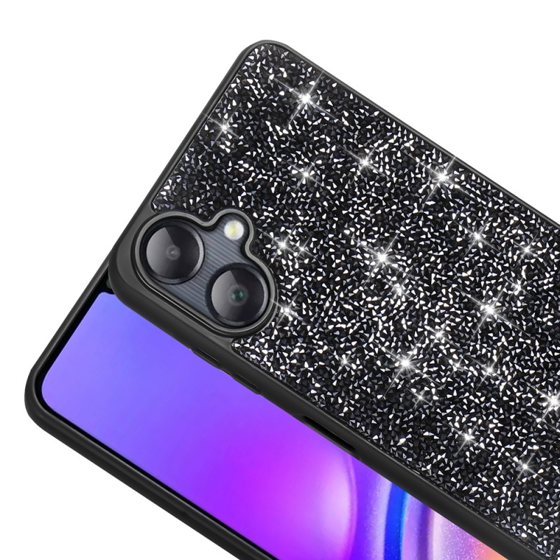 Bal-z Galaxy A06 Kılıf Parlak Taşlı Tasarım Zore Pırlanta Kapak