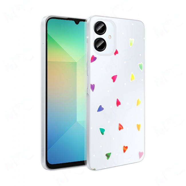Galaxy A06 Kılıf Şeffaf Figürlü Zore Folk Sert Kapak Galaxy A06 Kılıf Şeffaf Figürlü Zore Folk Sert Kapak