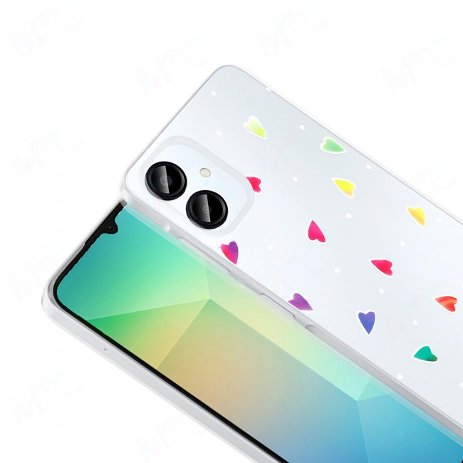 Galaxy A06 Kılıf Şeffaf Figürlü Zore Folk Sert Kapak Galaxy A06 Kılıf Şeffaf Figürlü Zore Folk Sert Kapak