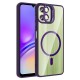 Galaxy A06 Kılıf Standlı ve Kamera Lens Hediyeli M-Safe Şarj Özellikli Zore Etro Kapak Galaxy A06 Kılıf Standlı ve Kamera Lens Hediyeli M-Safe Şarj Özellikli Zore Etro Kapak