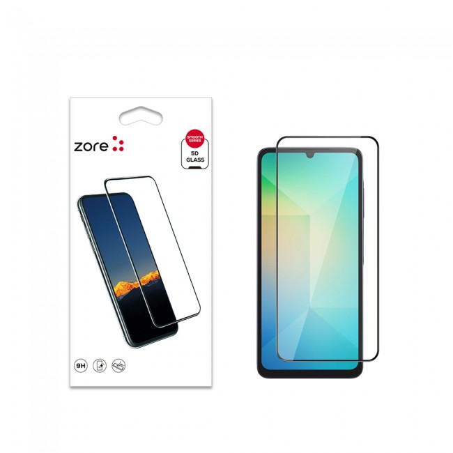 Galaxy A06 Zore Kenarları Kırılmaya Dayanıklı Cam Ekran Koruyucu Galaxy A06 Zore Kenarları Kırılmaya Dayanıklı Cam Ekran Koruyucu
