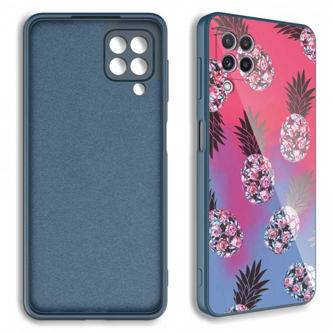 Galaxy A12 Kılıf Kamera Korumalı Desenli Sert Silikon Zore Epoksi Kapak Galaxy A12 Kılıf Kamera Korumalı Desenli Sert Silikon Zore Epoksi Kapak