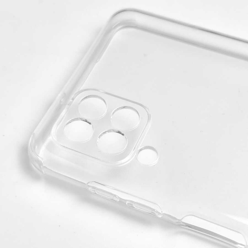 Bal-z Galaxy A12 Kılıf  Kamera Korumalı Süper Silikon Kapak