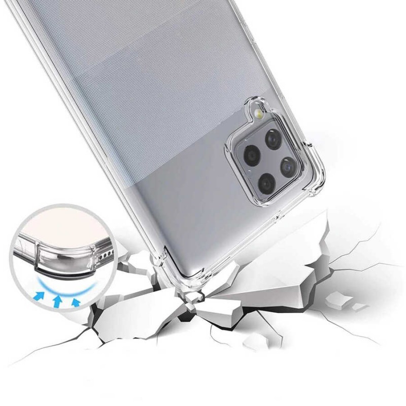 Bal-z Galaxy A12 Kılıf  Nitro Anti Shock Silikon