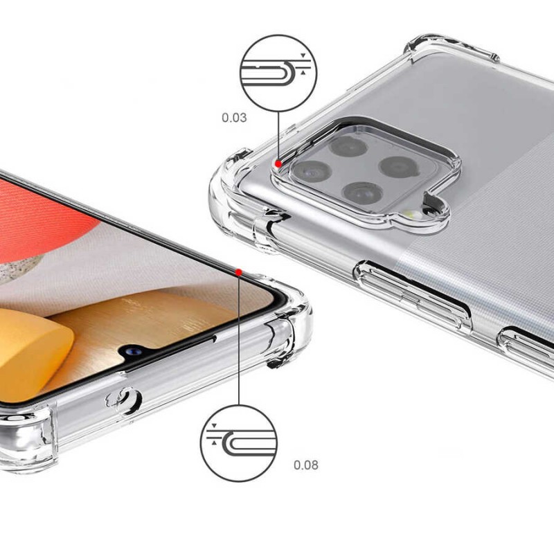 Bal-z Galaxy A12 Kılıf  Nitro Anti Shock Silikon