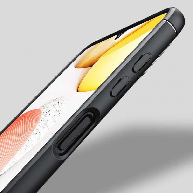 Bal-z Galaxy A12 Kılıf  Ravel Silikon Kapak