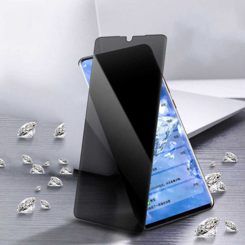 Bal-z Galaxy A12  New 5D Privacy Temperli Ekran Koruyucu