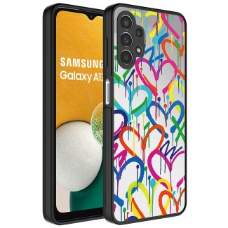 Galaxy A13 4G Kılıf Aynalı Desenli Kamera Korumalı Parlak Zore Mirror Kapak Galaxy A13 4G Kılıf Aynalı Desenli Kamera Korumalı Parlak Zore Mirror Kapak