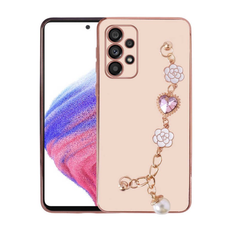 Bal-z Galaxy A13 4G Kılıf El Tutamaçlı Kamera Korumalı  Taka Silikon Kapak