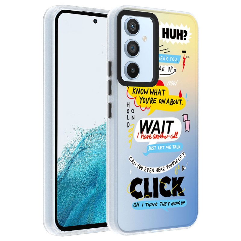 Bal-z Galaxy A14 Kılıf Desenli  Dragon Sert Kapak